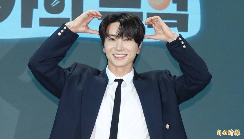 利特坦言有想在台灣買房。（記者潘少棠攝）