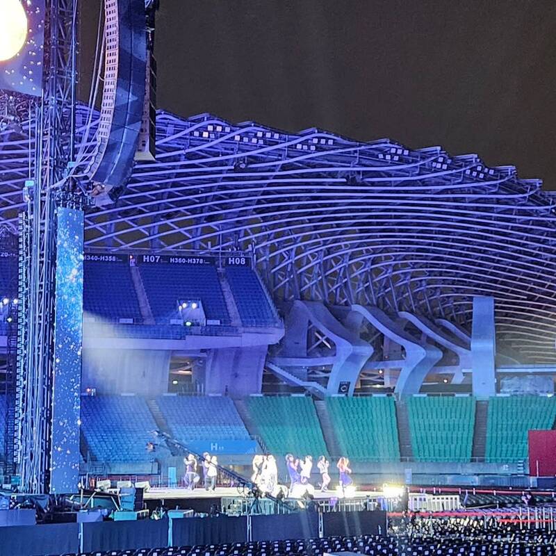 KISS OF LIFE彩排照片流出。（翻攝自Threads）