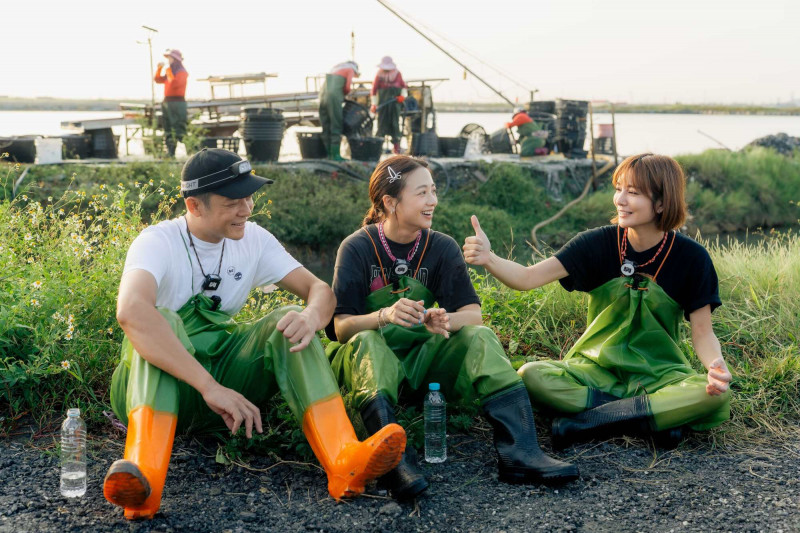 姚元浩（左起）、鬼鬼、莎莎。（好看娛樂提供）