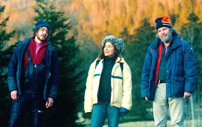 喜劇女王演出冒險電影《格陵蘭雪女》與歌手影帝菲利普科特林（右），及凱薩獎最佳新演員巴斯欽布雍（左）展開充滿夢想的生命之旅。（海鵬提供）