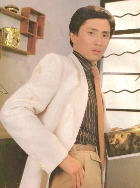 年輕時的湯鎮業被譽為比梁朝偉還帥。（香港星島日報）