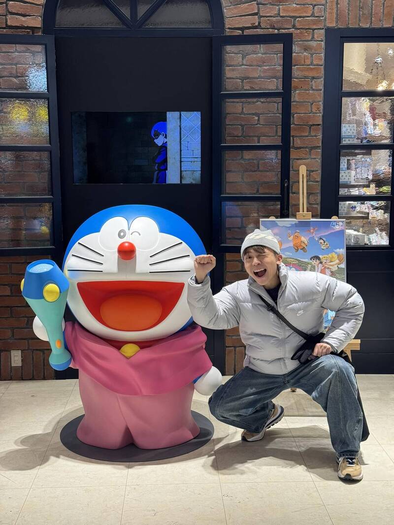 黃豪平談童年志願，笑稱自己想成為哆啦A夢。 （翻攝自臉書）