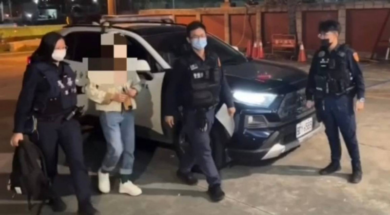 仁武警分局將劉女依違反保護令移送偵辦並建請羈押獲准。（民眾提供）