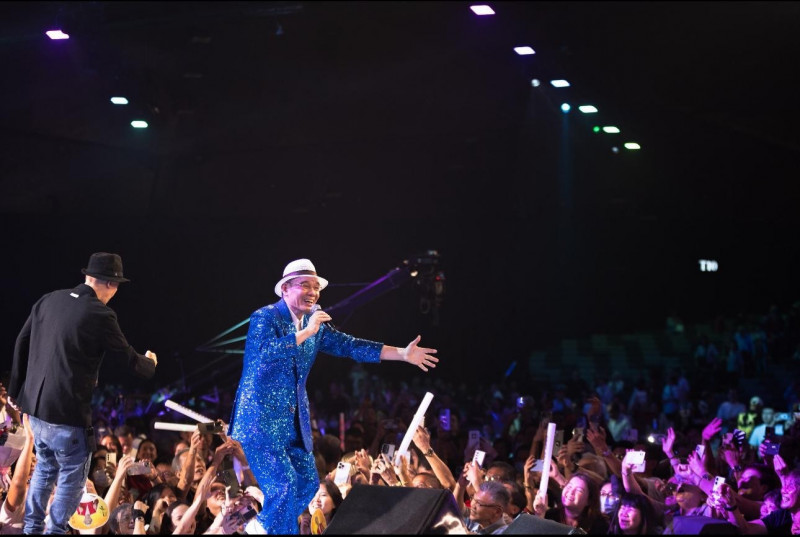 陳雷相隔18年重返新加坡開唱掀暴動。（慕陸國際HiendAsia提供）