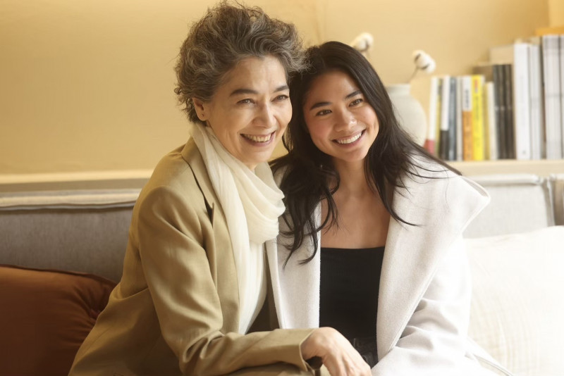 賴佩霞飛赴美國陪伴小女兒面對喪夫之痛。（尚時代文創提供）