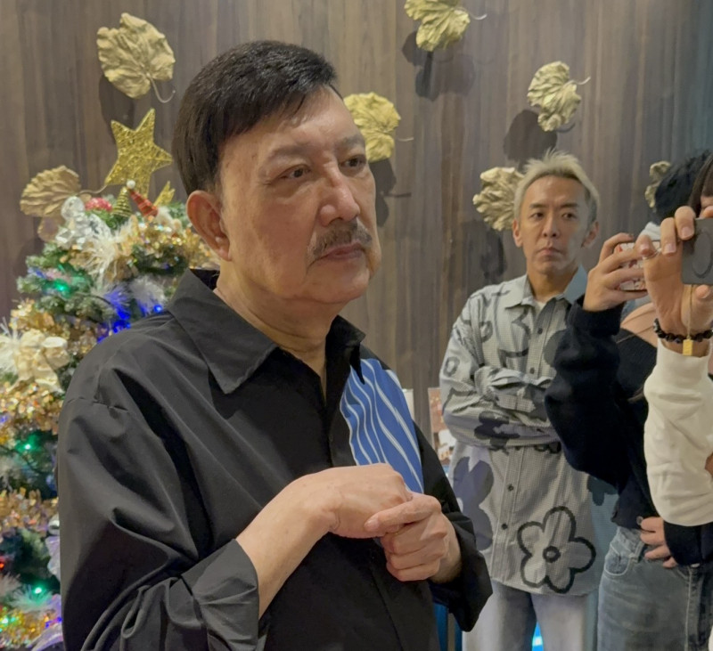 余天昔罹攝護腺癌，已經將攝護腺割除。（記者林欣穎攝）