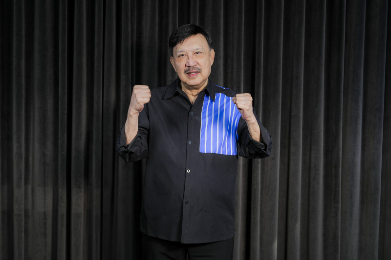 余天受訪吐露近況。（萬星傳播提供）