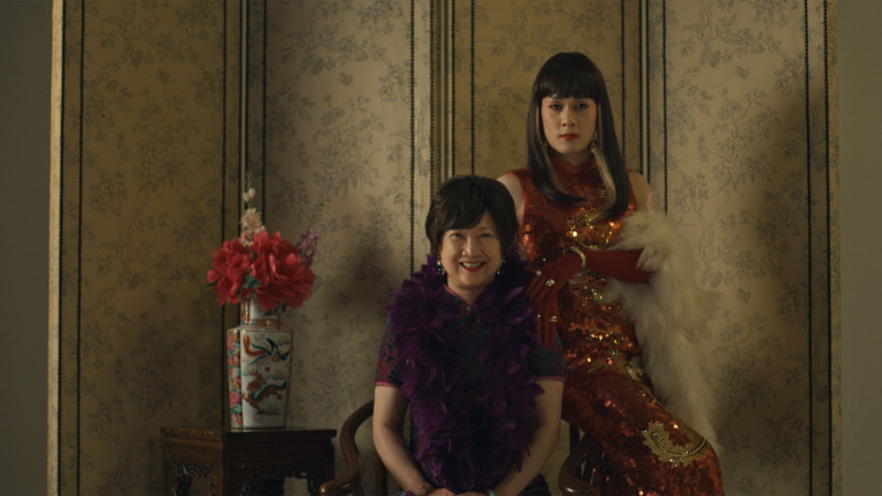 洪慧芳、許瑞奇在《好孩子》中飾演母子。（甲上娛樂提供）