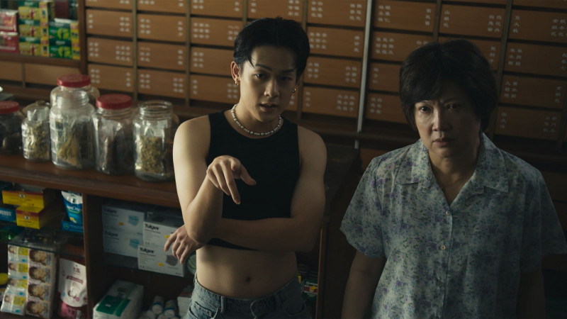 《好孩子》集結實力派演員許瑞奇（左）及洪慧芳共同主演。（甲上娛樂提供）