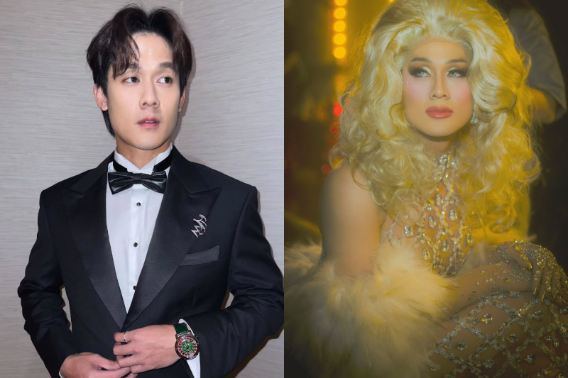 許瑞奇跟《好孩子》中的變裝皇后阿好真是判若兩人。（翻攝自IG）