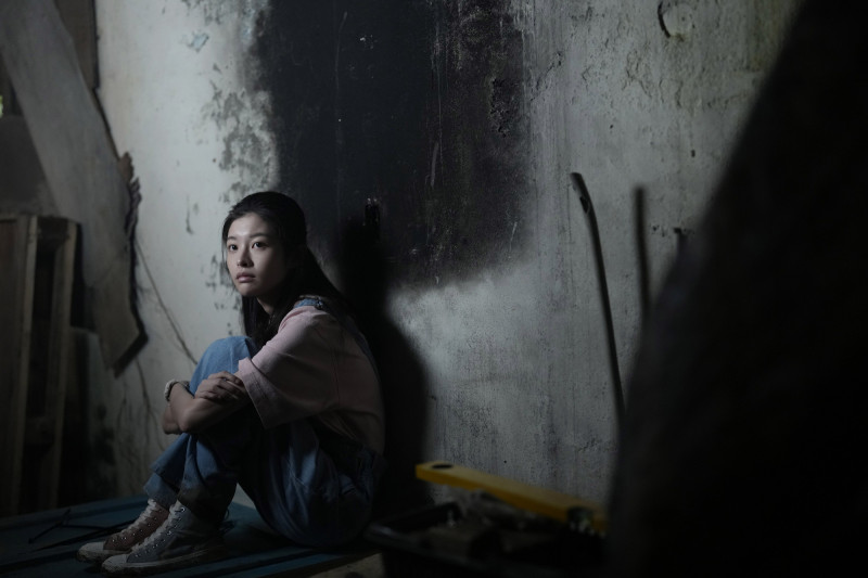 《看看你有多愛我》劇中詹子萱與金鐘戲后楊謹華飾演母女，兩人對手戲張力十足。（晴天影像提供）