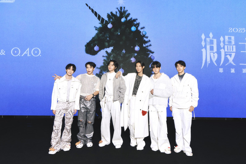 Ozone舉辦「浪漫主意」耶誕派對。（索尼提供）