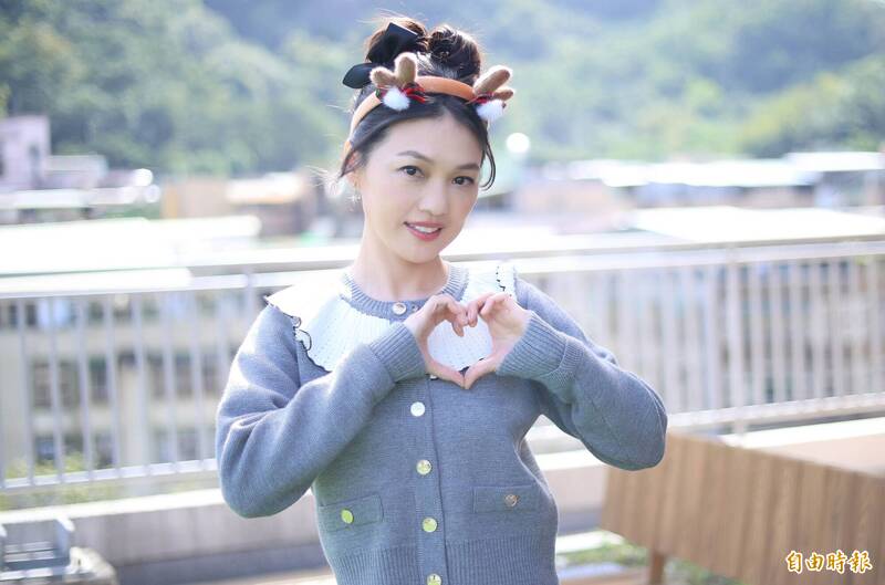 蜜雪擔任紅心字會大使（記者潘少棠攝）