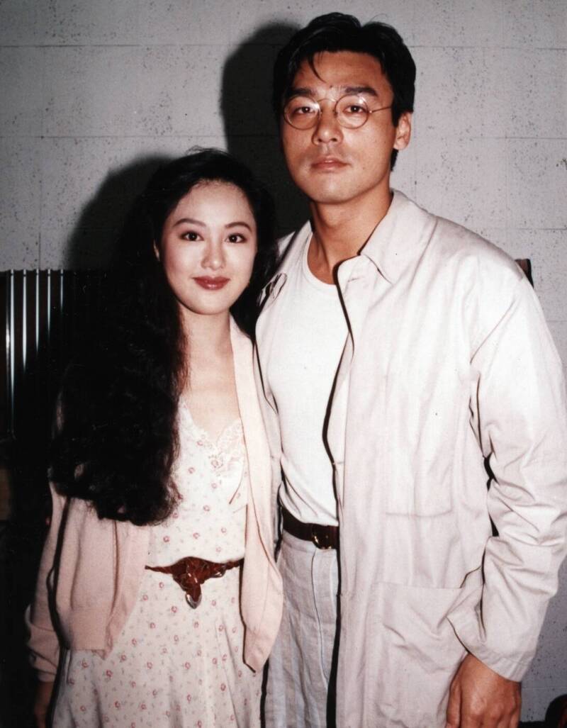 章小蕙（左）當年和鍾鎮濤從結婚到離婚都轟轟烈烈。（資料照，香港明報提供）