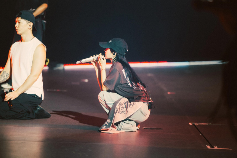 蔡依林為了首次大巨蛋的演唱會全力備戰。（凌時差提供）