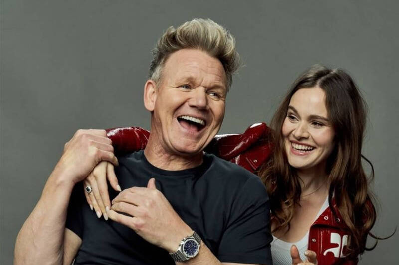 「地獄廚神」戈登笑了  女兒甜嫁奧運金牌泳將