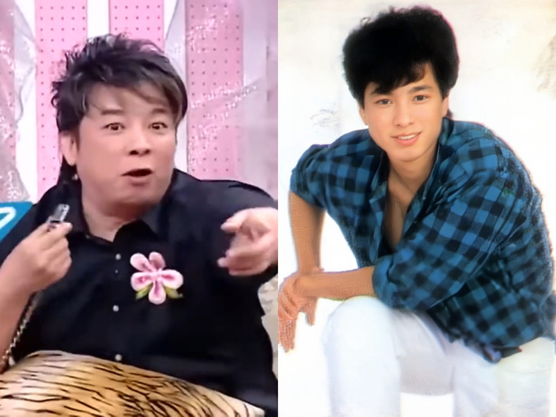曹西平吹哨罵人成為經典，年輕時帥氣逼人。（翻攝自YT/臉書）