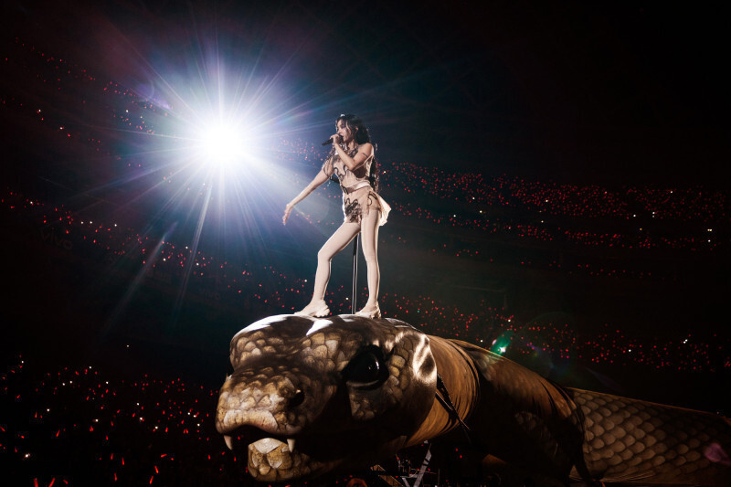 蔡依林「霸氣站蛇頭演出」 謝盈萱驚呆：有一百個問題想問