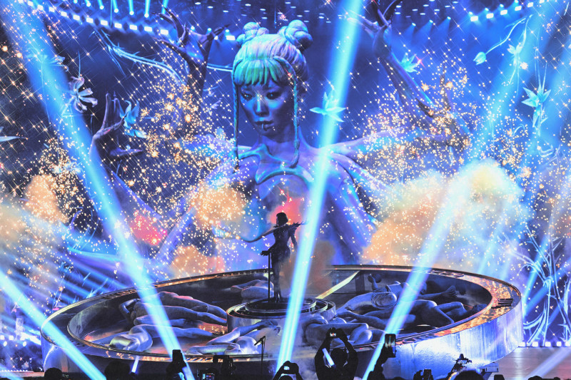 蔡依林跨年嗨爆全場。（凌時差提供）