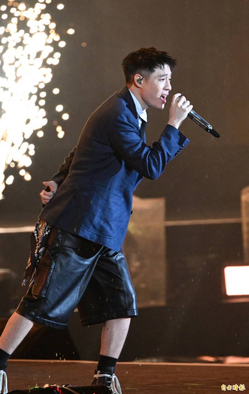 台北最high新年城－2026跨年晚會 周湯豪 （記者潘少棠攝）