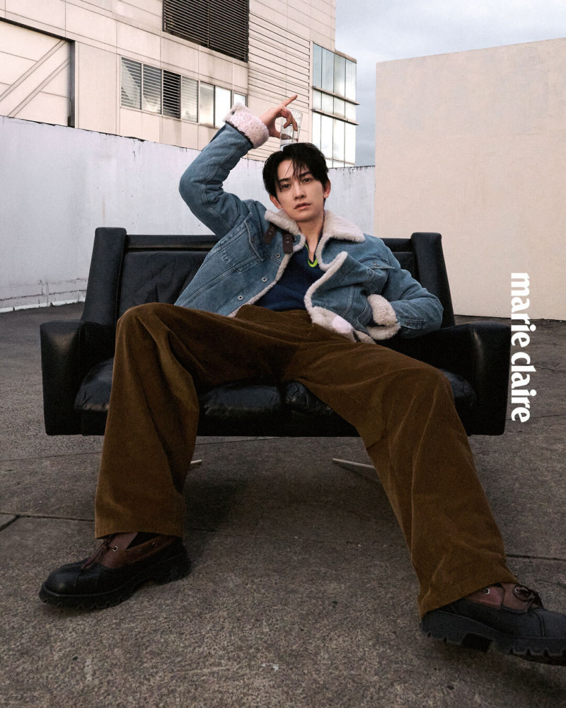 町田啓太登上1月封面人物。（Marie Claire提供）