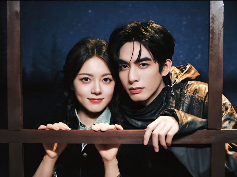 宋威龍（右）和趙今麥主演的《驕陽似我》播出後討論不斷。（翻攝自網路）