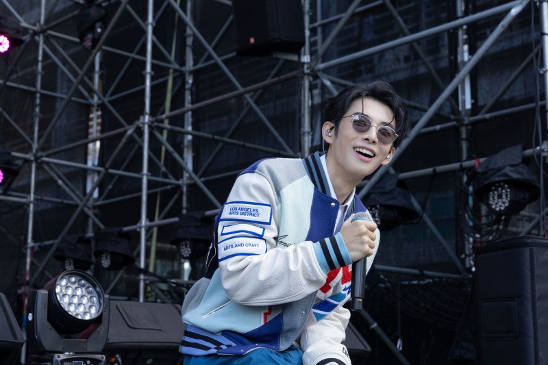 蕭子墨在台北首唱新歌。（植光土壤音創）