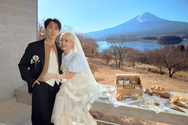 陳漢典、LULU將於1月25日在台北舉辦婚宴，喜訊正式公開。（天地合娛樂提供）