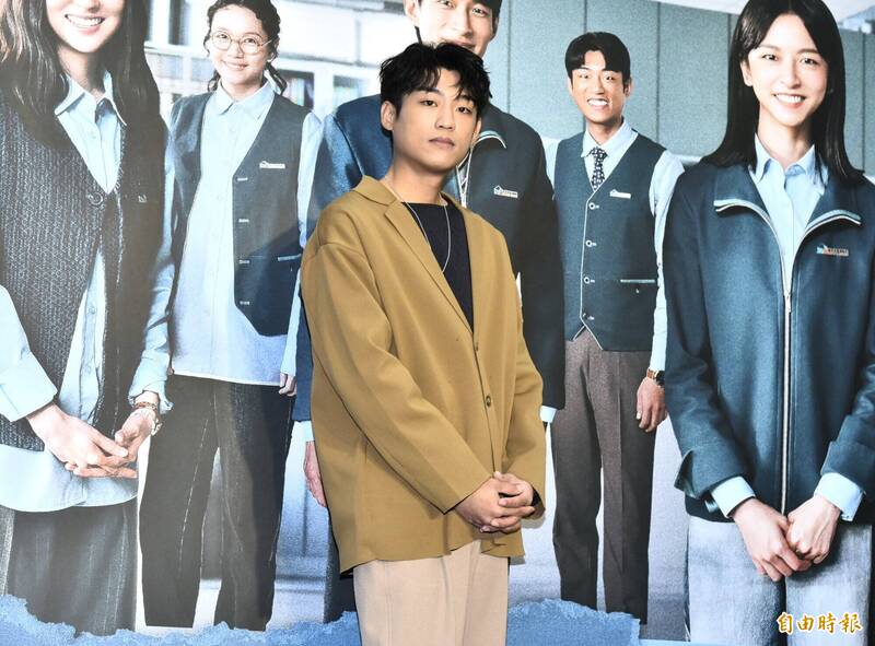 謝章穎劇中是社交達人，私下卻是妥妥I人一位。（記者陳奕全攝）