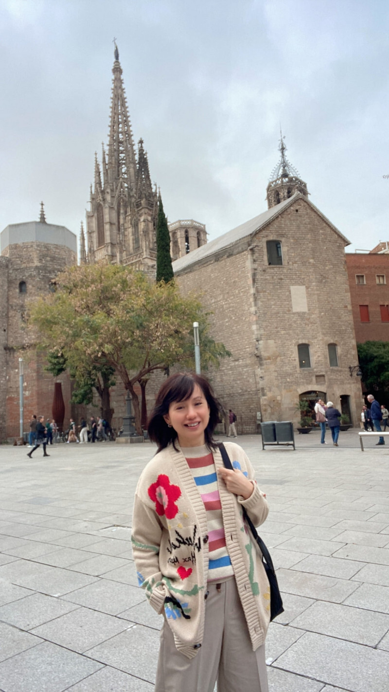 蔡幸娟凍齡美貌曝光。（翻攝臉書）