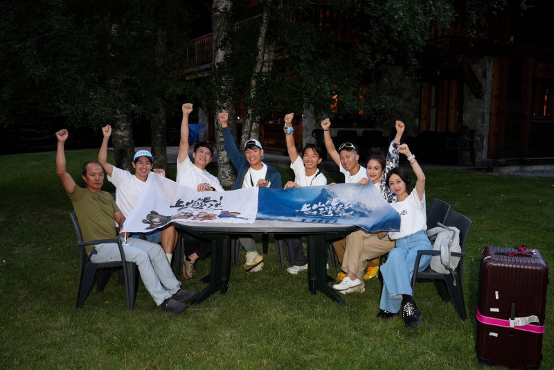 《上山吧！台灣隊》展現極高抗壓性與團隊意志。（三立提供）