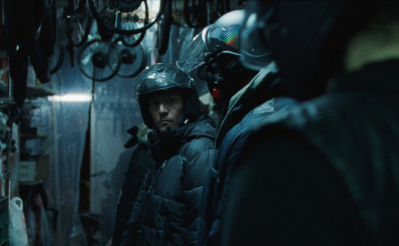 張震在《幸福之路》飾演在紐約打拚的外送員。（甲上娛樂提供）