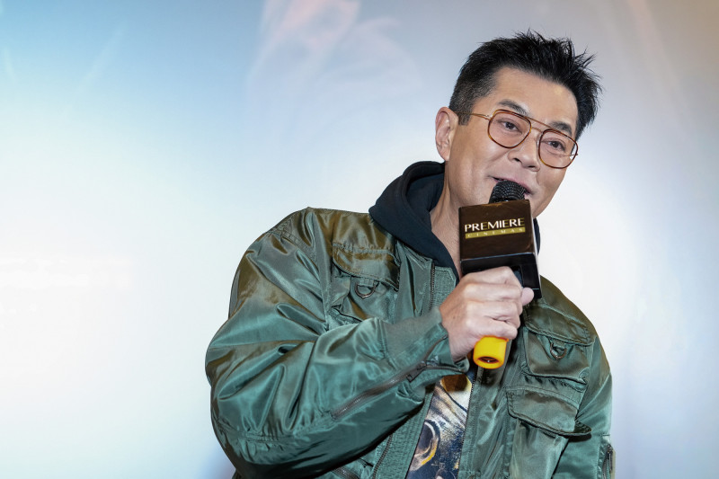 古天樂分享為《尋秦記》重錄主題曲趣事。（滾動工作室提供）