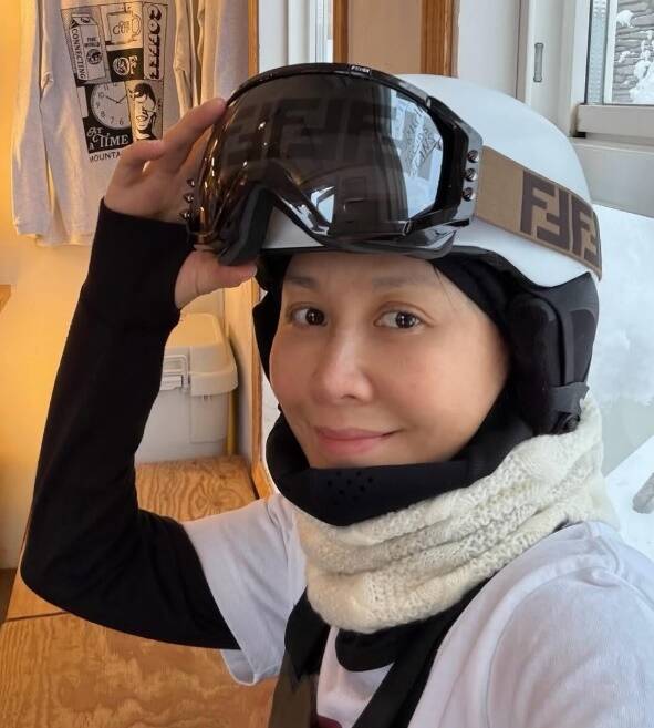 個人外向活潑的劉嘉玲，很喜歡參加戶外活動。（翻攝自劉嘉玲IG）