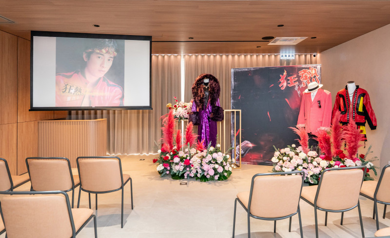 曹西平靈堂。（冬瓜行旅提供）