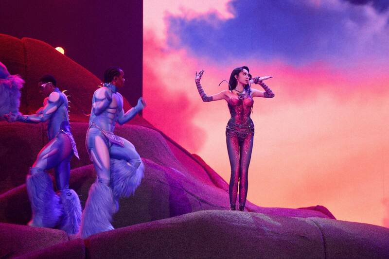 蔡依林《PLEASURE》世界巡迴演唱會遭抖音網紅「斯理亞」抹黑演唱會內容涉及邪教。（資料照，凌時差提供）