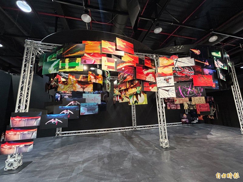 索隆對決KING有夠帥。（記者廖俐惠攝）