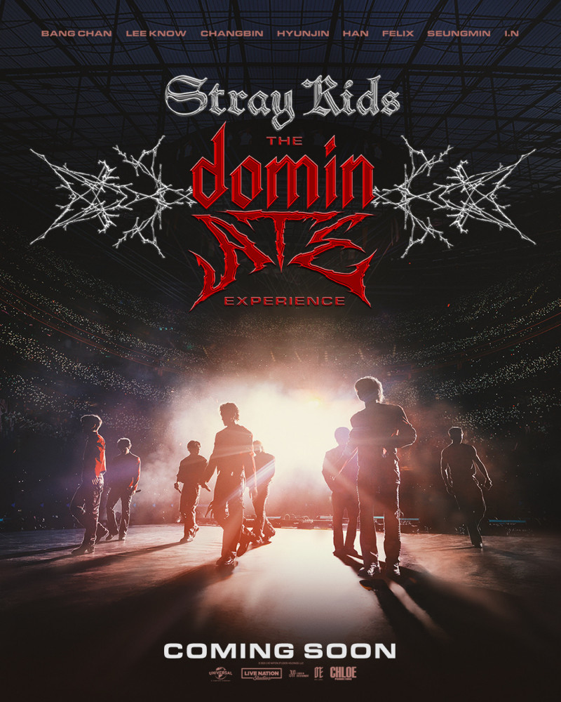 《Stray Kids：The dominATE Experience》在3月13日上映。（UIP提供）
