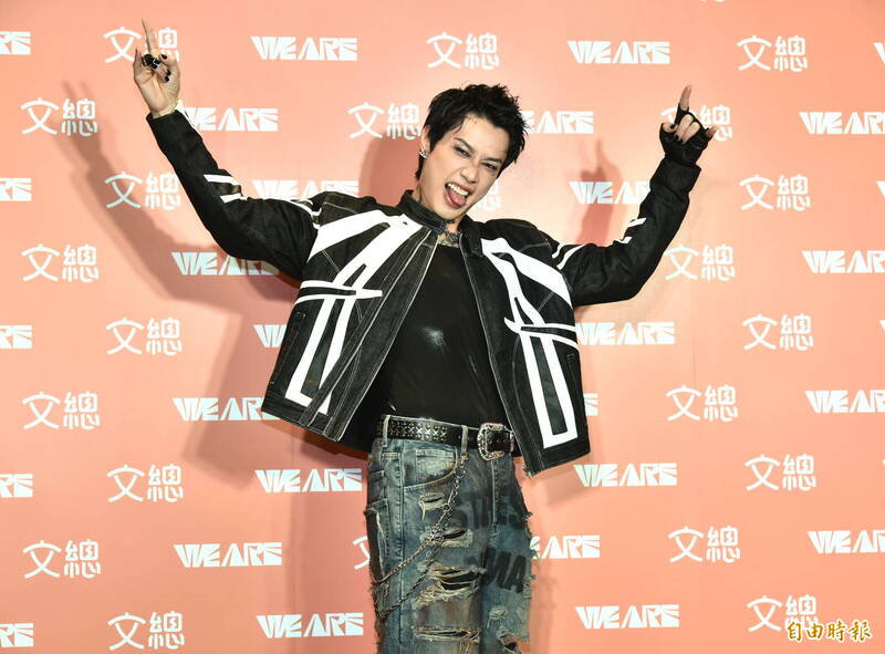 Marz23擔任「全民運動」主題熱血隊長，率領多項國際賽事奪冠的台灣小將霸氣登台。（記者陳奕全攝）