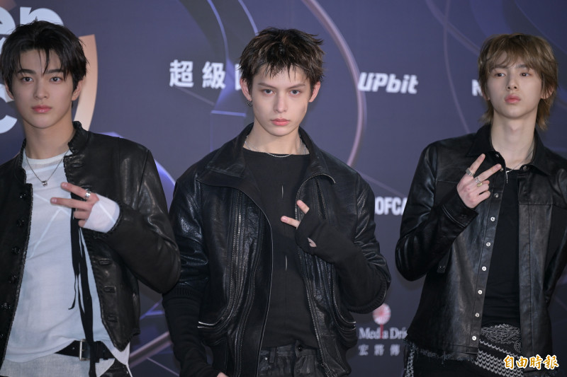 金唱片－CORTIS。（記者王文麟攝）