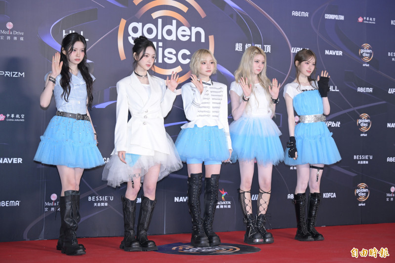 金唱片－KiiiKiii。（記者王文麟攝）