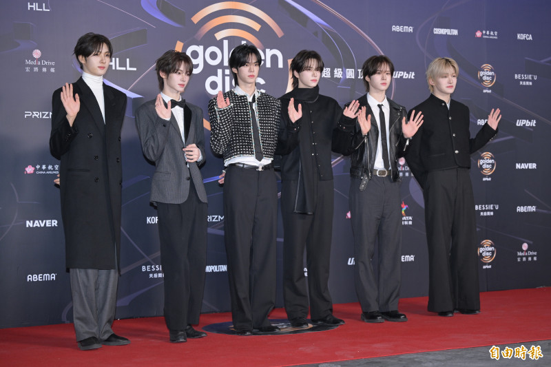 金唱片－TWS。（記者王文麟攝）