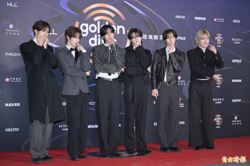 金唱片－TWS。（記者王文麟攝）