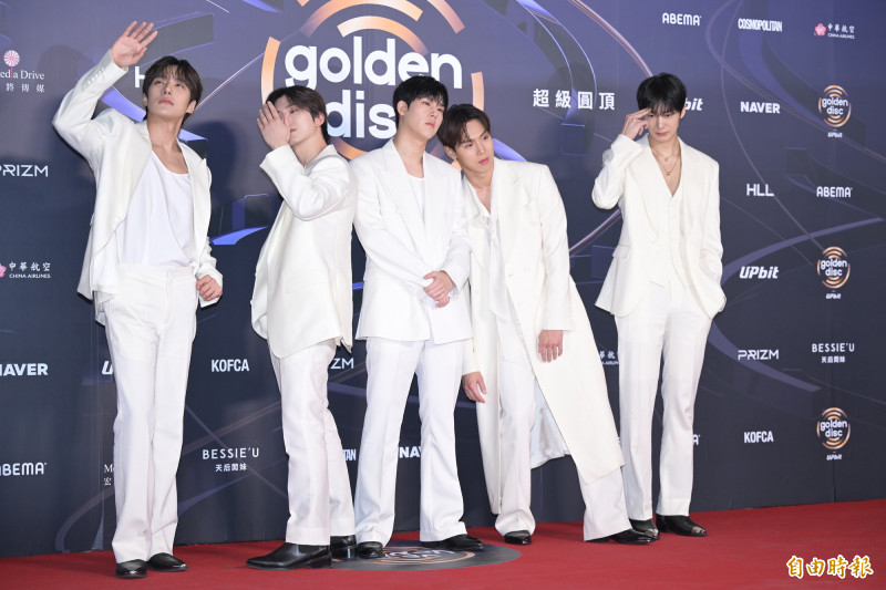 金唱片－MONSTA X。（記者王文麟攝）