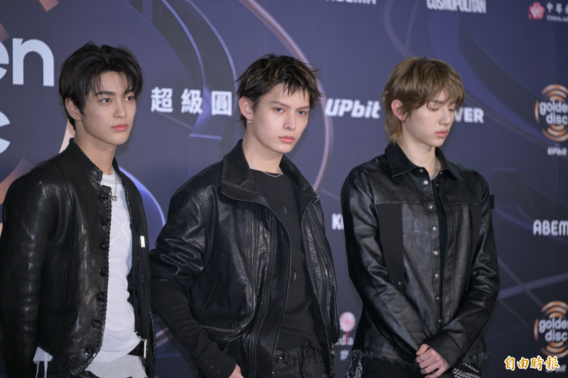 金唱片－CORTIS。（記者王文麟攝）