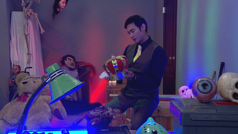 亮哲在《百味人生》中長期壓抑情緒。（三立提供）