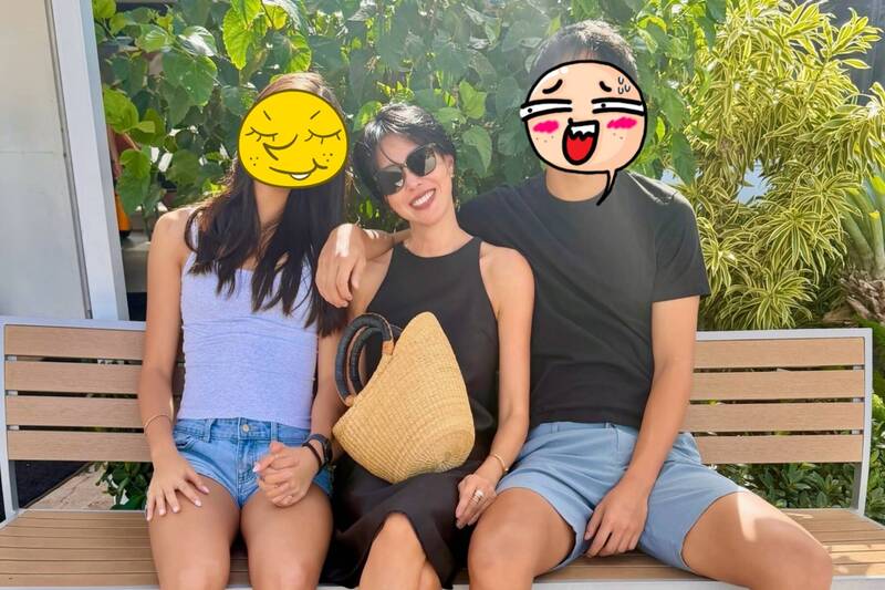 90年代名VJ徐曉晰曬高顏值兒女 自誇：我好會生