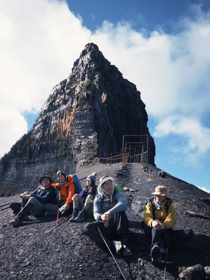 聖稜線從大霸尖山延伸至雪山，是台灣山岳精華路段。（三立提供）