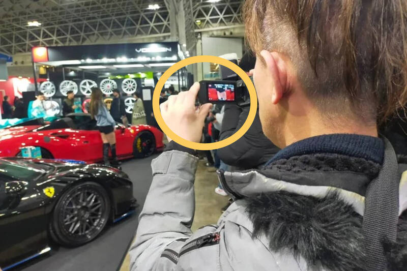 藝人被偷拍蜜桃臀特寫超不爽 阻止噁男反遭嗆