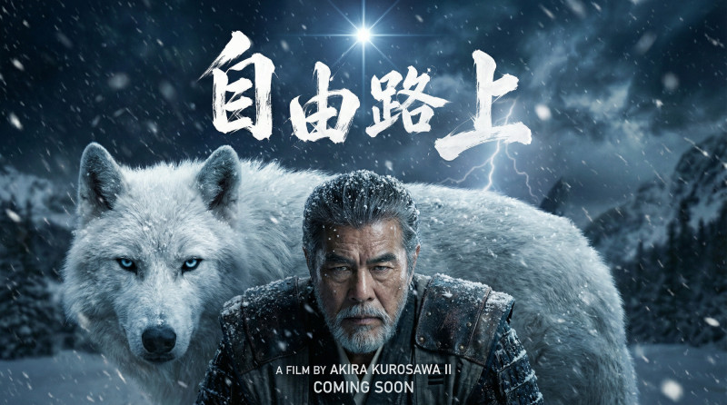 楊烈化身AI武士對決熊貓。（印太戰略智庫提供）